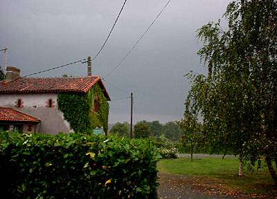 storms over France 