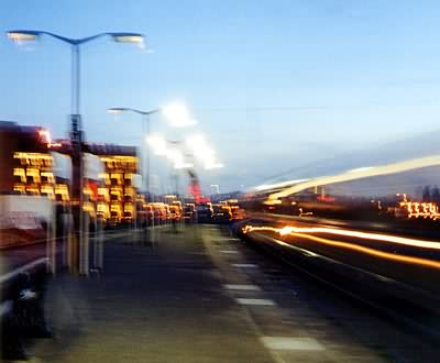 Late summer train, Loughborough Junction, London