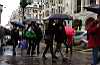 London, rain