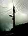 Devon, wires and lamppost
