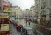 Piccadilly Circus, rain