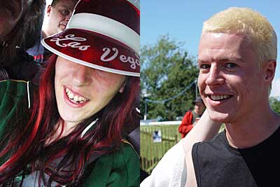 Photos from Glastonbury Festival, June 2004