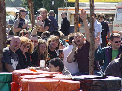 Photos from Glastonbury Festival, June 2004