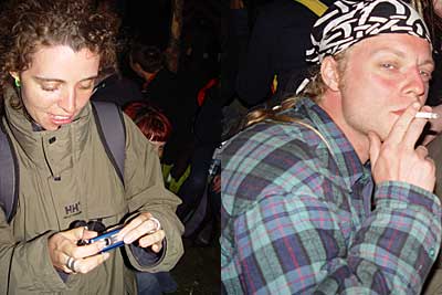 Photos from Glastonbury Festival, June 2004