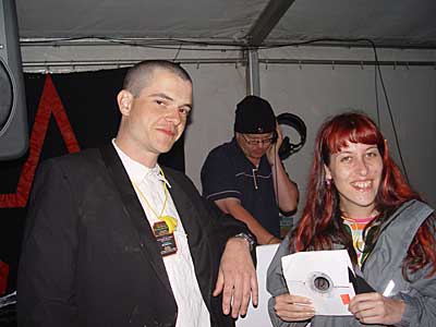 Photos from Glastonbury Festival, June 2004