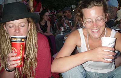 Photos from Glastonbury Festival, June 2005