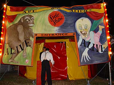 Sideshow Lost Vagueness, Glastonbury Festival, June 2004