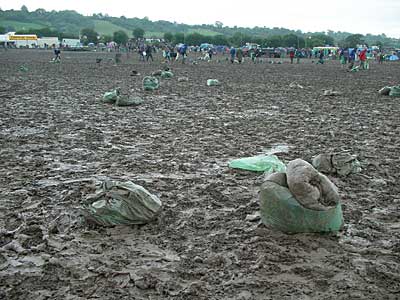 Mudbath, The Other stage area, Glastonbury Festival, June 2004