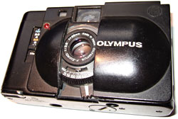 Olympus XA 35mm compact camera