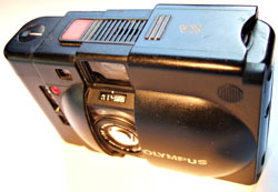 Olympus XA 35mm compact camera
