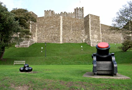 Dover Castle and Keep, photos taken around Dover Castle, on the south east coast of Kent, England