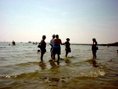 eldery bathers