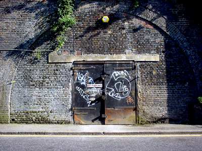 Old railway arch, Brixton