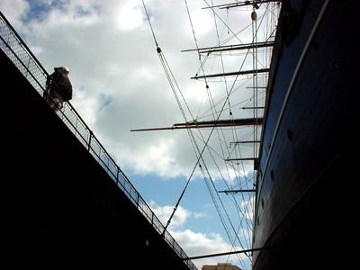 Cutty Sark, Greenwich and sky