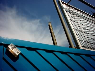 Blue and silver, Warren Street, London
