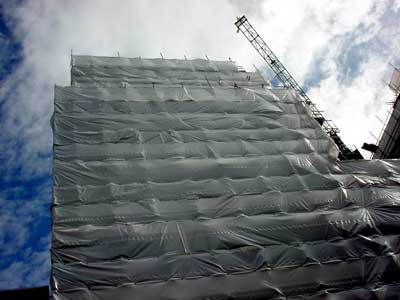 plastic building