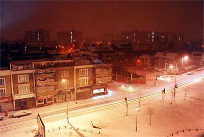 Brixton snow