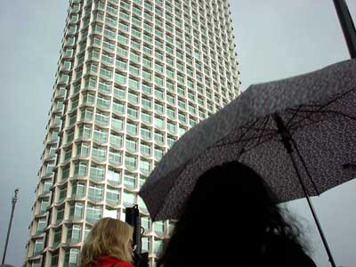 Centrepoint, October rain