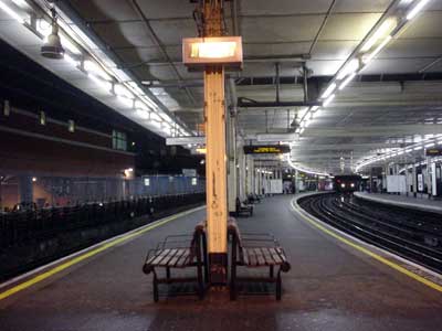 Last train has gone...
