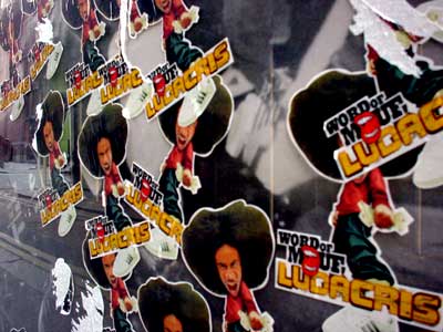 Street stickers, W1