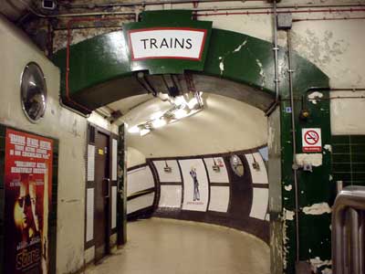 To the trains, London