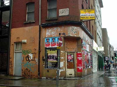 Closed shop, Goodge St, London W1