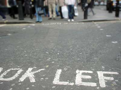 Pedestrian Crossing, Gt Newport St, Leicester Sq, London WC2