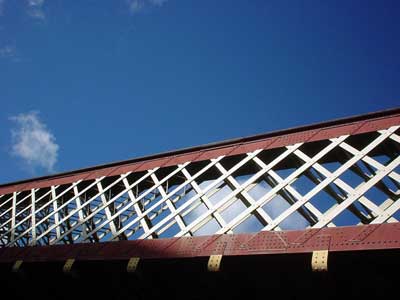 Waterloo rail bridge, London