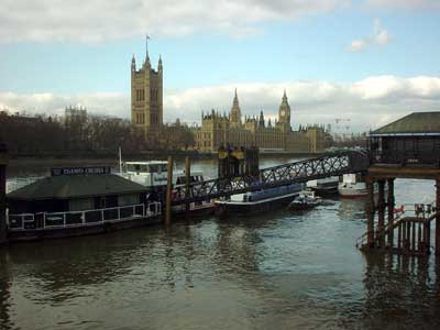 Houses of Parliament, London, March 2002