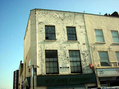 Empty Building, Lower Marsh Street, Waterloo
