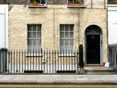 Georgian terraced house, Maple Street W1