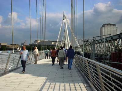 East Hungerford Bridge, River Thames, London