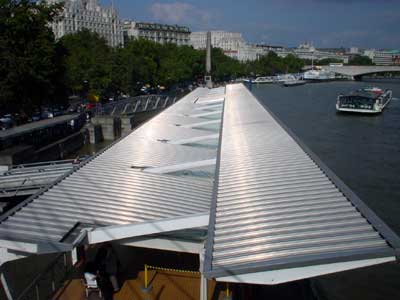 Charing Cross Pier, Embankment, River Thames, London