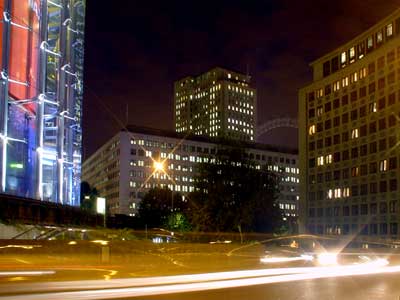 IMAX cinema and Waterloo roundabout, London