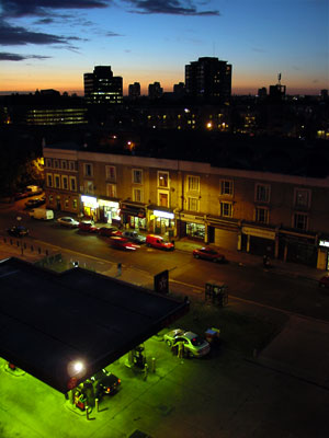 Texaco Garage, Coldharbour Lane, Brixton, London