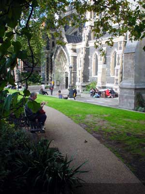 Southwark Cathedral, London SE1: October 2002