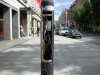 Broken lamp post