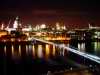 Millennium Bridge at night