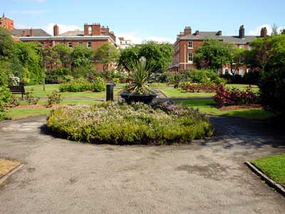 Site of St John's Church, Manchester