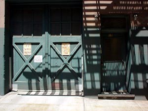 Shadows and door
