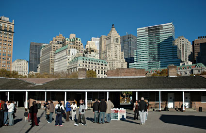 Union Square, Photos of Ellis Island and Ellis Island Immigration Museum, Hudson River, New York Harbor, New York, NYC, November 2005