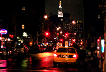Photos of the streets and buildings around Midtown Manhattan, New York, NYC, November 2005