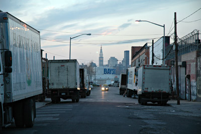 Williamsburg twilight, Williamsburg, Brooklyn, New York, Brooklyn, New York, NYC, US