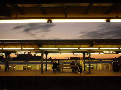 Sunset: Coney Island, New York