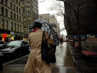 stormy day in Soho