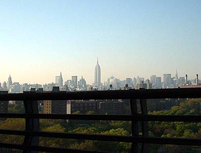 New York from the Williamsburg Bridge