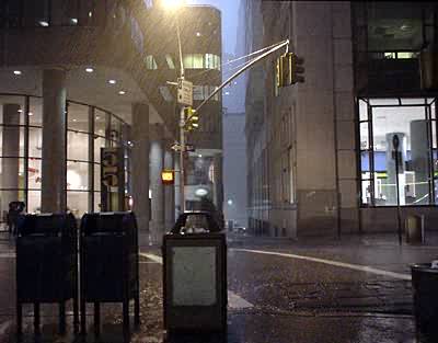 thunderstorm on Broadway