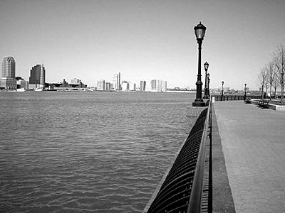 Battery park, looking north