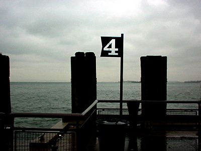 Looking out over the Hudson