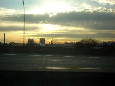 approaching New York